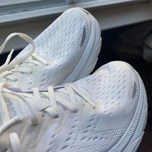 White Hokas